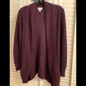 Market & Spruce NWOT medium weight textured cardigan.